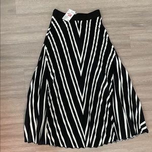 H&M Skirt black and white